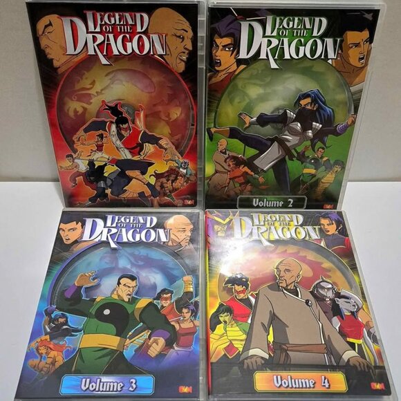 Legend of The Dragon Vol 1-4 DVD Set - Picture 1 of 2
